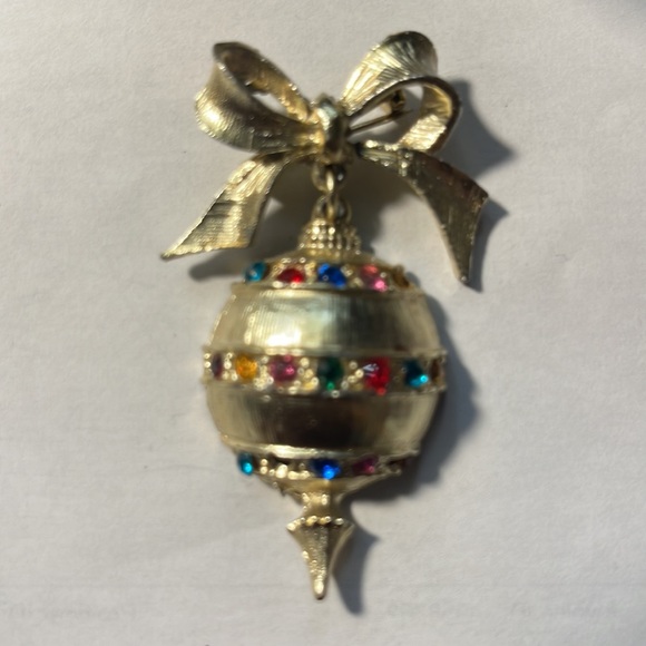 Christmas brooch - Picture 2 of 5